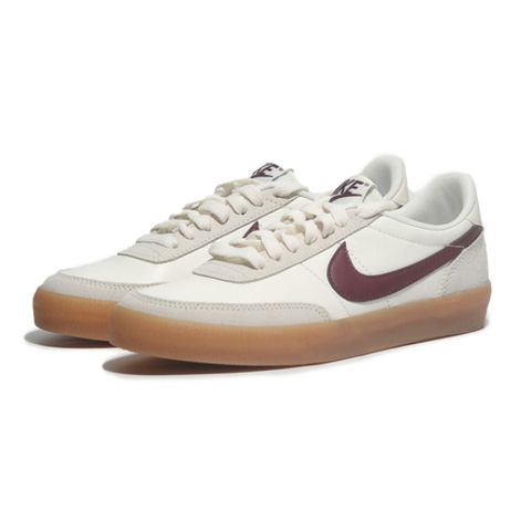 NIKE 耐吉 休閒鞋 KILLSHOT 2 米白 酒紅勾 膠底 麂皮 復古 女 FZ5630-103