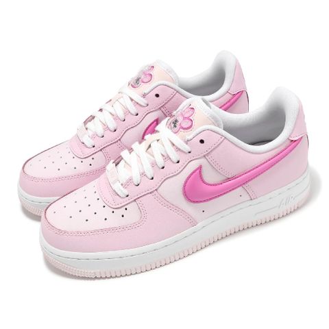 NIKE 耐吉 休閒鞋 Wmns Air Force 1 07 LX 女鞋 粉紅 粉紅貓掌 AF1 HM3696-661