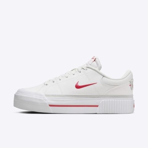 NIKE 耐吉 Wmns Court Legacy Lift FV5526-102 女 休閒鞋 經典 厚底 白 粉紅