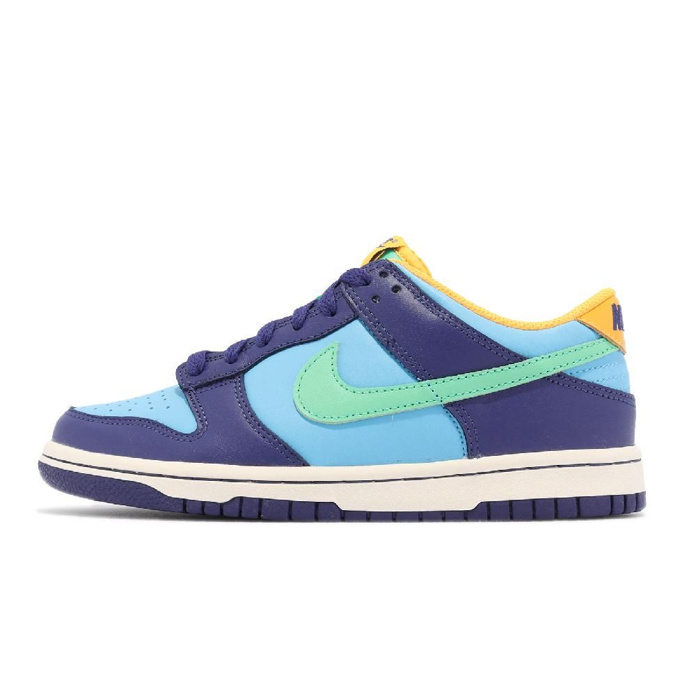 NIKE 耐吉   休閒鞋 Dunk Low GS 大童鞋 女鞋 藍 綠 All-Star 2023 DV1693-401