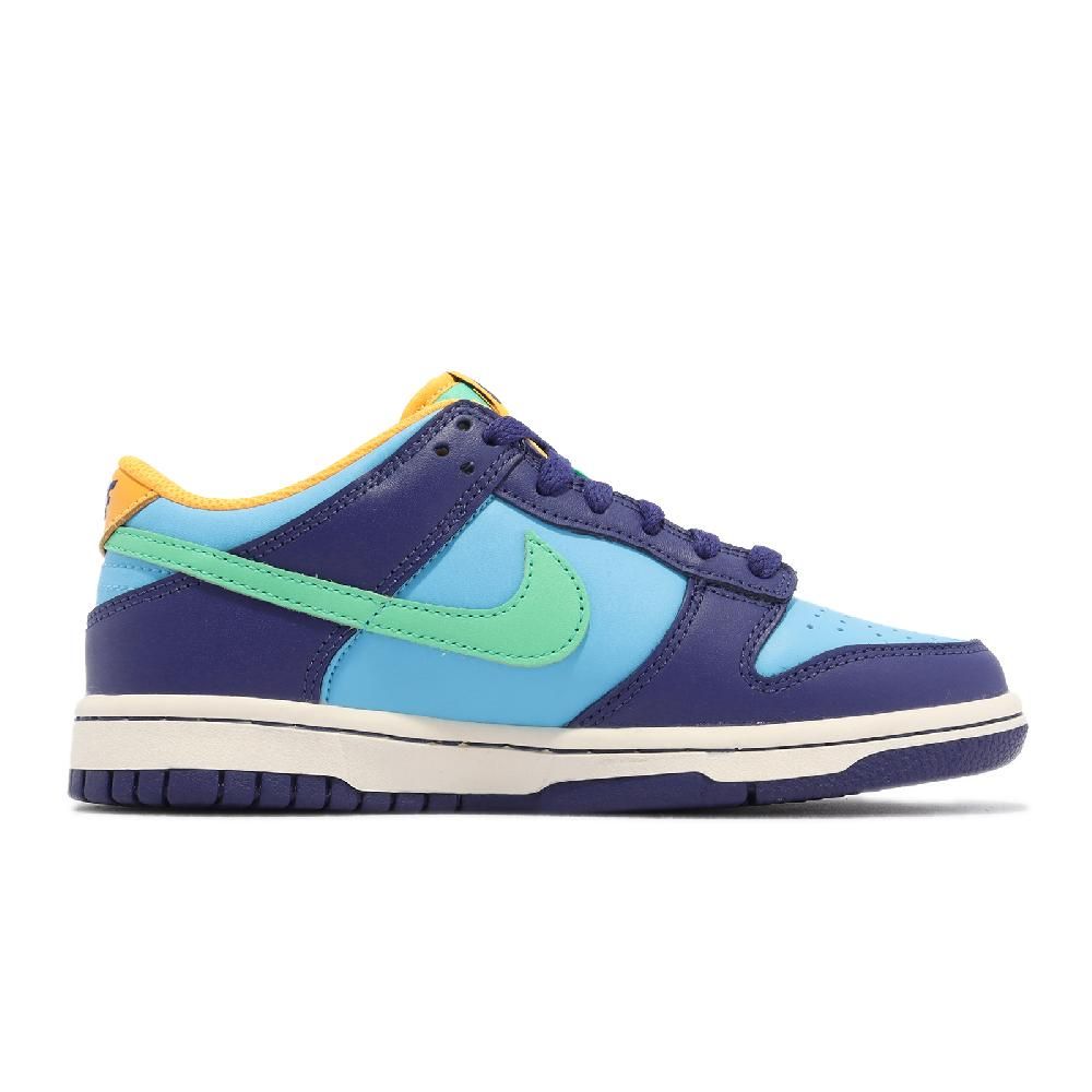 NIKE 耐吉   休閒鞋 Dunk Low GS 大童鞋 女鞋 藍 綠 All-Star 2023 DV1693-401