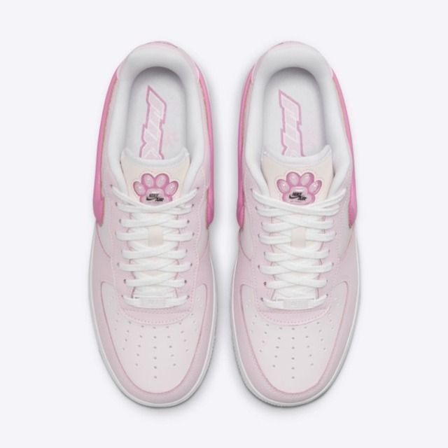 NIKE 耐吉  Wmns Air Force 1 '07 LX HM3696-661 女 休閒鞋 運動 經典 貓掌 粉紅