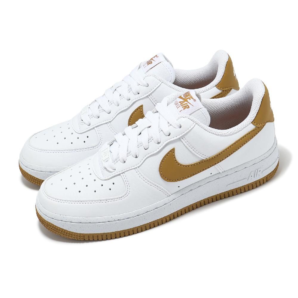 NIKE 耐吉   休閒鞋 Wmns Air Force 1 07 Next Nature 女鞋 白 棕 AF1 DC9486-103