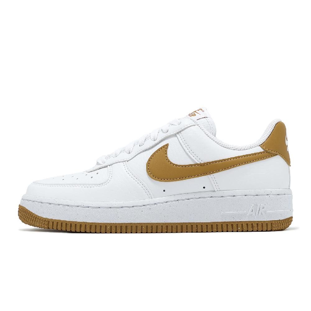 NIKE 耐吉   休閒鞋 Wmns Air Force 1 07 Next Nature 女鞋 白 棕 AF1 DC9486-103