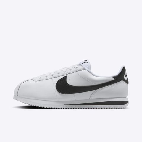 NIKE 耐吉 W Cortez DN1791-107 女 休閒鞋 運動 經典 復古 阿甘鞋 皮革 穿搭 白黑