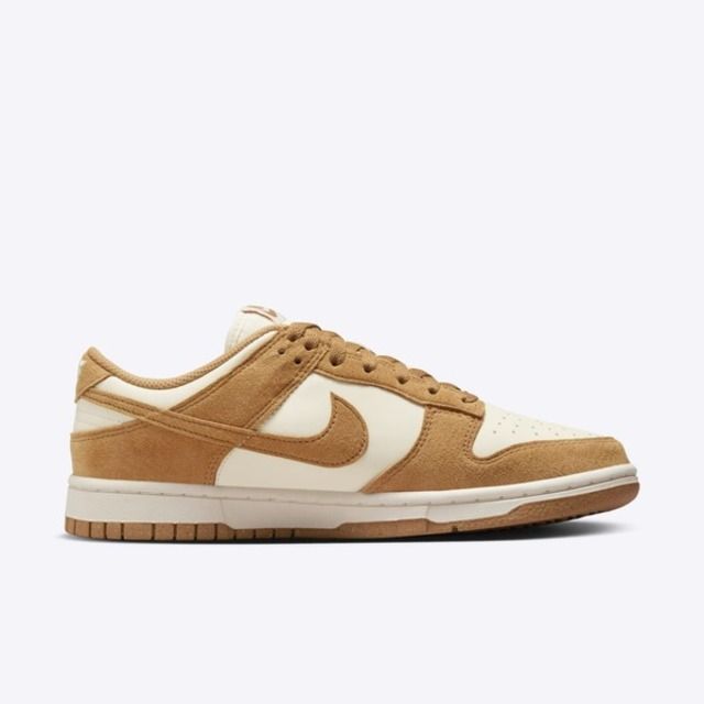 NIKE 耐吉  Wmns Dunk Low HJ7673-100 女 休閒鞋 運動 經典 復古 低筒 穿搭 米白 亞麻