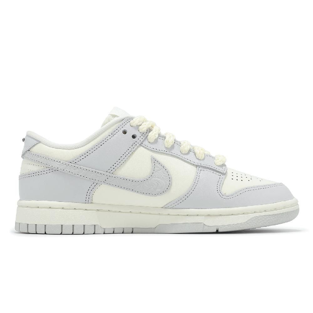 NIKE 耐吉 Nike 耐吉 休閒鞋 Wmns Dunk Low Needlework 女鞋 男鞋 浮雕 灰 骨白 麻繩 FJ4553-133