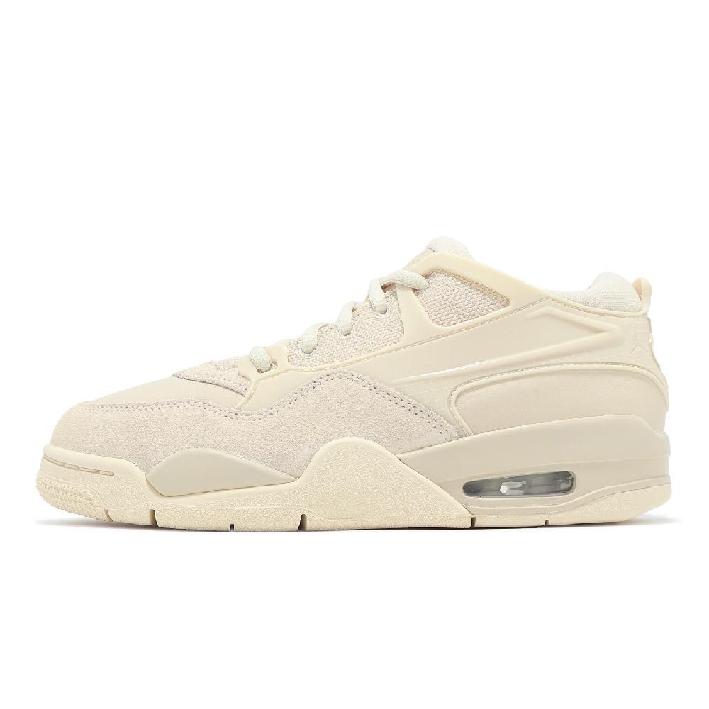 NIKE 耐吉 Nike 耐吉 休閒鞋 Wmns Air Jordan 4 RM 女鞋 米白 AJ4 氣墊 麂皮 拼接 FQ7940-200