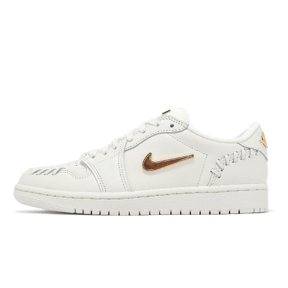 NIKE 耐吉 Nike 耐吉 休閒鞋 Wmns Air Jordan 1 Low Method of Make 女鞋 男鞋 白 金 FN5032-100