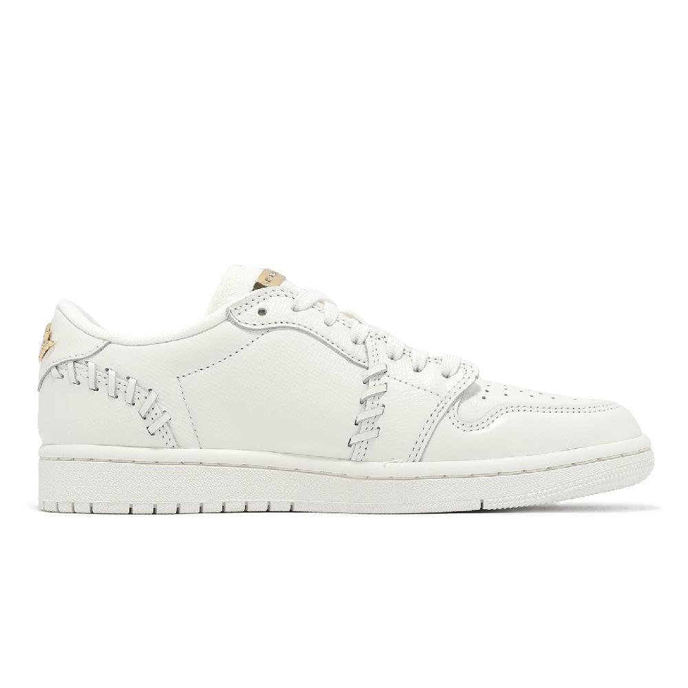 NIKE 耐吉 Nike 耐吉 休閒鞋 Wmns Air Jordan 1 Low Method of Make 女鞋 男鞋 白 金 FN5032-100