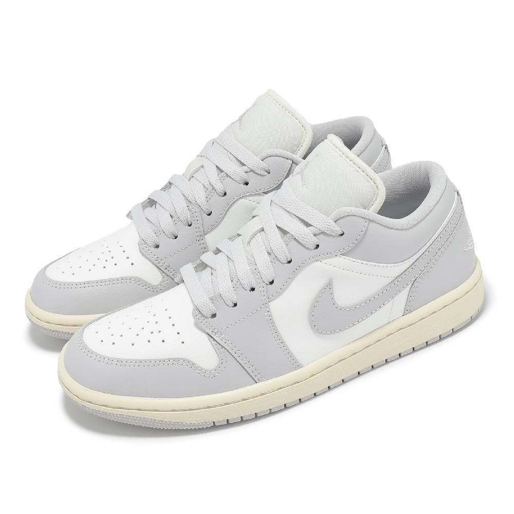 NIKE 耐吉 Nike 耐吉 休閒鞋 Wmns Air Jordan 1 Low 女鞋 男鞋 海鹽灰 奶油底 AJ1 一代 低筒  DC0774-103