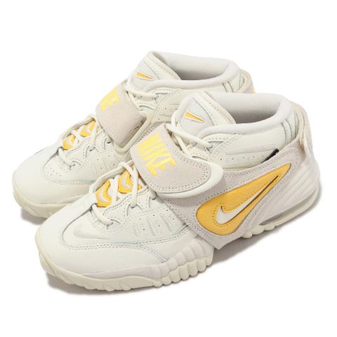 NIKE 耐吉 Nike 耐吉 休閒鞋 Wmns Air Adjust Force 2023 女鞋 米白 黃 氣墊 可拆換式鞋套 FJ4552-100