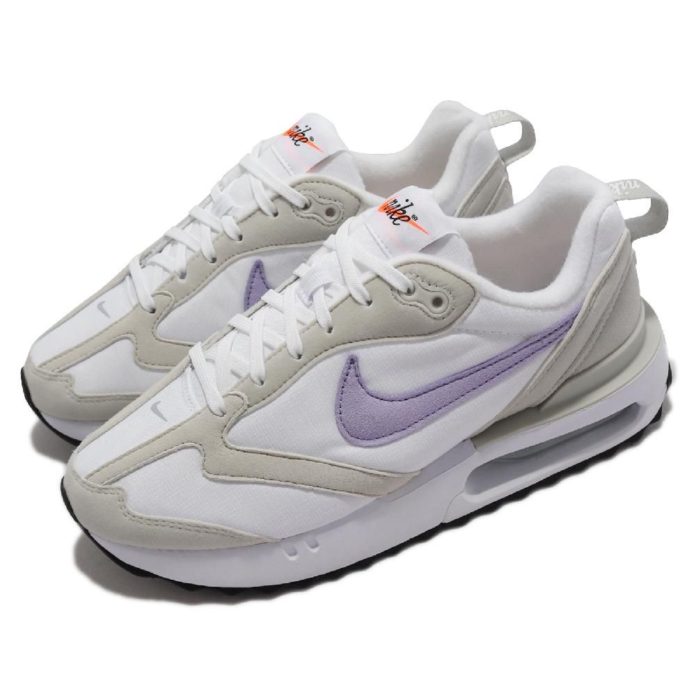 NIKE 耐吉 Nike 耐吉 休閒鞋 Air Max Dawn 女鞋 灰 白 紫 氣墊 緩震 運動鞋 DC4068-100