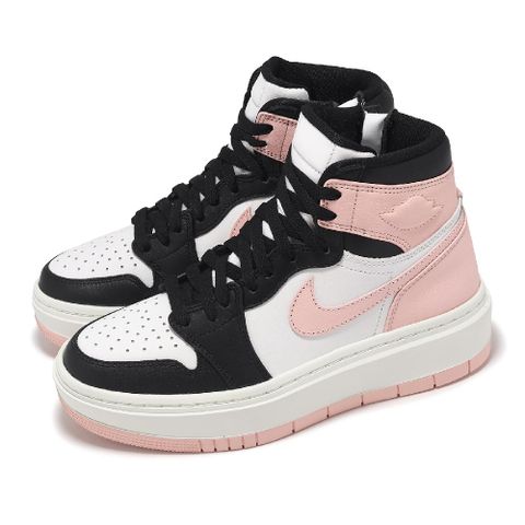 NIKE 耐吉 Nike 耐吉 休閒鞋 Wmns Air Jordan 1 Elevate High 女鞋 粉紅 黑 厚底 增高 AJ1 DN3253-061