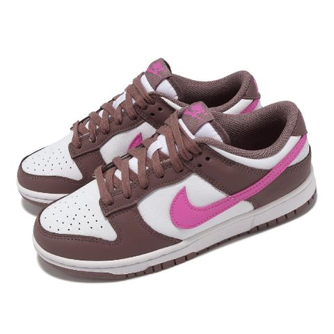 NIKE 耐吉 Nike 耐吉 休閒鞋 Wmns Dunk Low 女鞋 紫 粉 皮革 經典 運動鞋 FZ3611-208