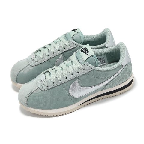 NIKE 耐吉 Nike 耐吉 阿甘鞋 Wmns Cortez TXT 女鞋 寶寶藍 銀 復古 麂皮 尼龍 休閒鞋 DZ2795-002