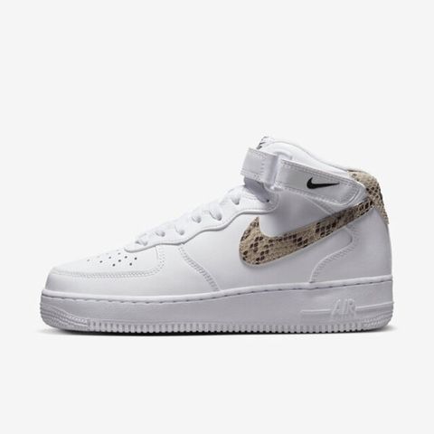 NIKE 耐吉 Nike Wmns Air Force 1 07 Mid [DD9625-101] 女 休閒鞋 經典 中筒 魔鬼氈 白