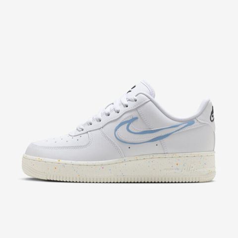 NIKE 耐吉 Nike Wmns Air Force 1 '07 LX [HF5721-111] 女 休閒鞋 鴛鴦笑臉 四色塗鴉 白彩