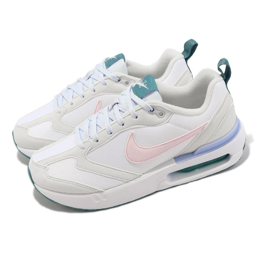 NIKE 耐吉 Nike 耐吉 休閒鞋 Air Max Dawn GS 大童鞋 女鞋 白 嫩粉色 經典 抗撕裂 氣墊 DH3157-108