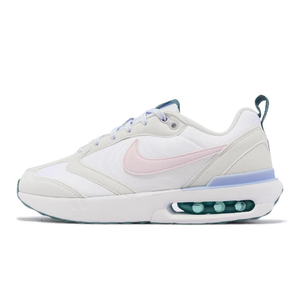 NIKE 耐吉 Nike 耐吉 休閒鞋 Air Max Dawn GS 大童鞋 女鞋 白 嫩粉色 經典 抗撕裂 氣墊 DH3157-108