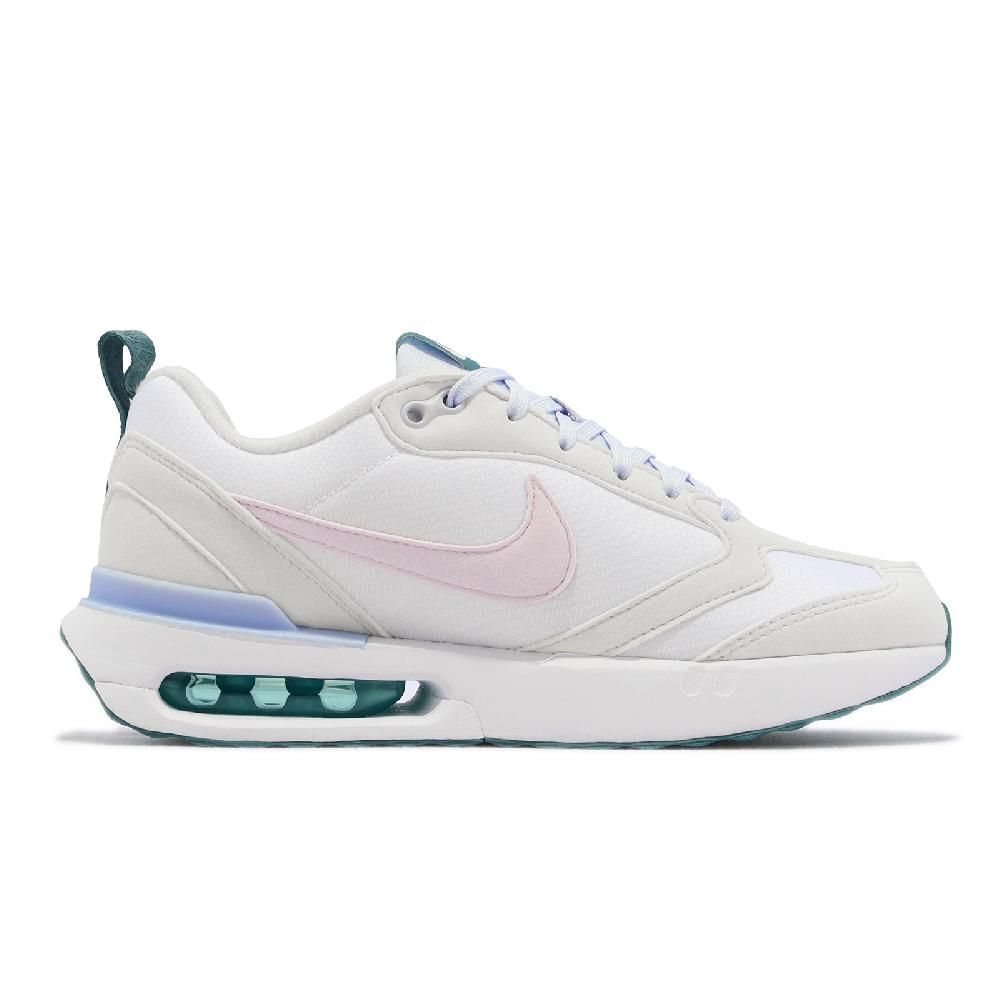 NIKE 耐吉 Nike 耐吉 休閒鞋 Air Max Dawn GS 大童鞋 女鞋 白 嫩粉色 經典 抗撕裂 氣墊 DH3157-108