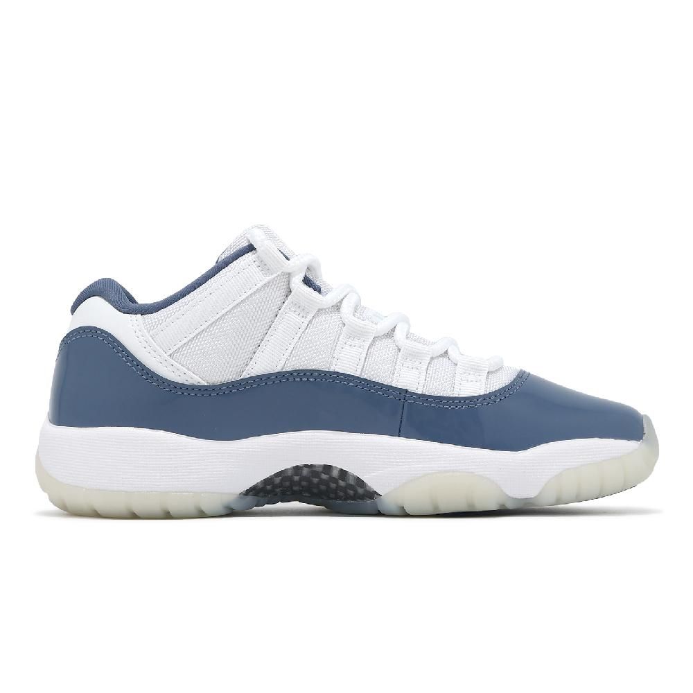 NIKE 耐吉 Nike 耐吉 休閒鞋 Air Jordan 11 Retro Low GS 大童 女鞋 Diffused Blue FV5121-104