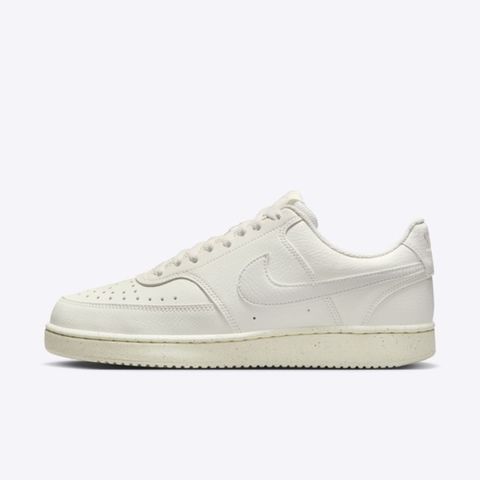 NIKE 耐吉 Nike W Court Vision LO NN DH3158-110 女 休閒鞋 經典 復古 皮革 低筒 米