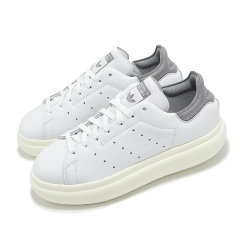 ADIDAS 愛迪達 休閒鞋 Stan Smith PF W 女鞋 白 灰 厚底 增高 小白鞋 史密斯 愛迪達 ID3741