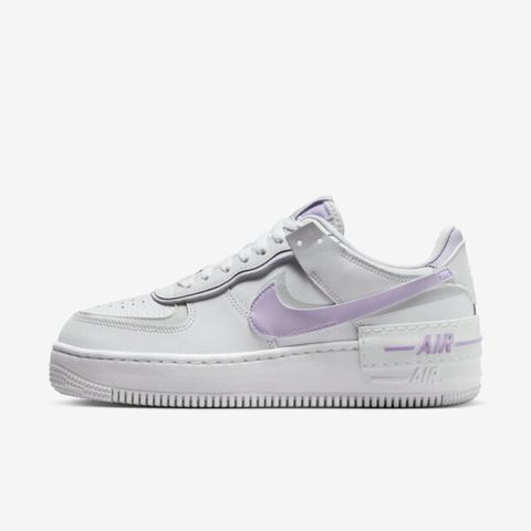 NIKE 耐吉 Nike W AF1 Shadow [FN6335-102] 女 休閒鞋 運動 經典 低筒 雙勾 穿搭 薰衣草紫 白紫