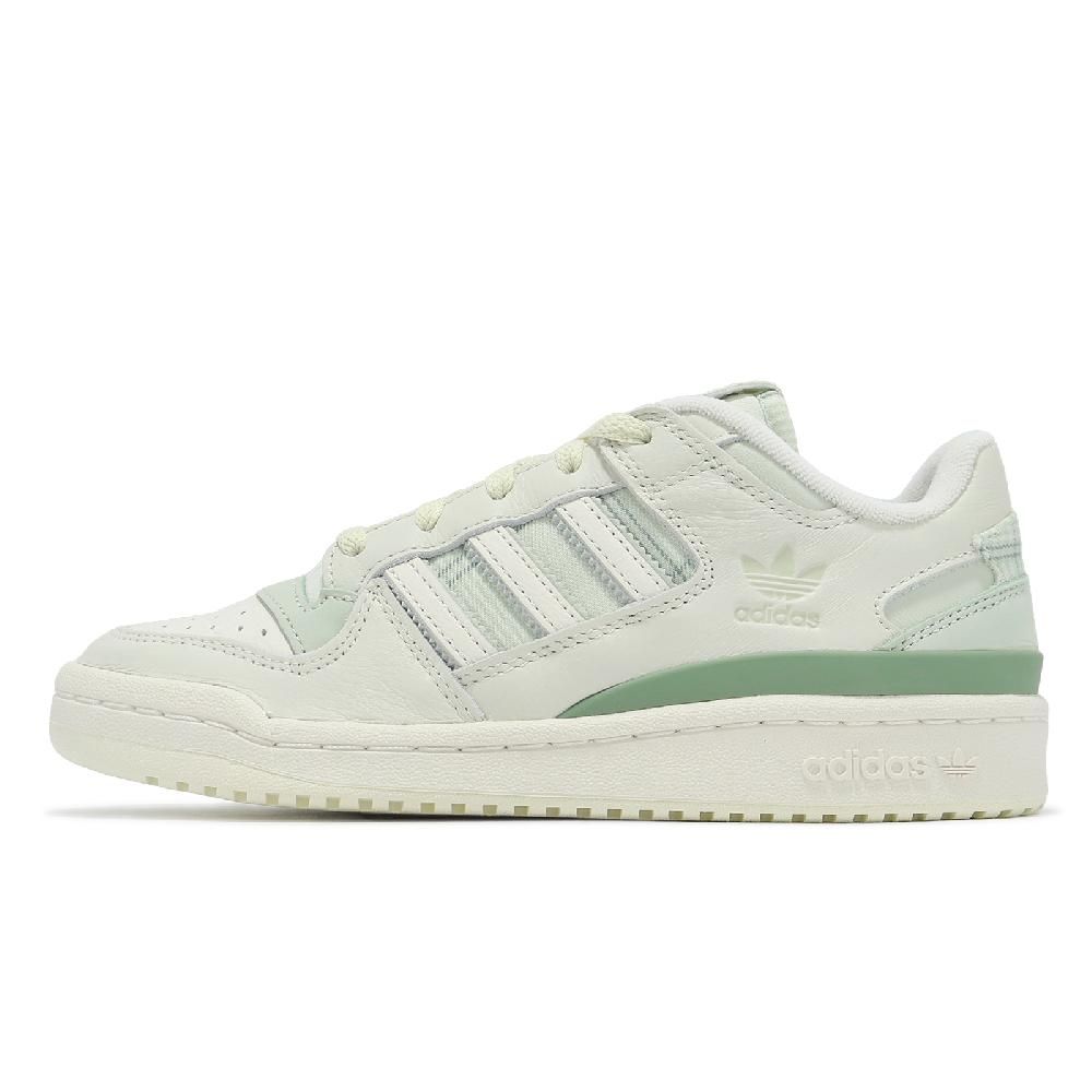 adidas 愛迪達 休閒鞋 Forum Low CL 男鞋 女鞋 綠 白 皮革 復古 情侶鞋 愛迪達 JH9597