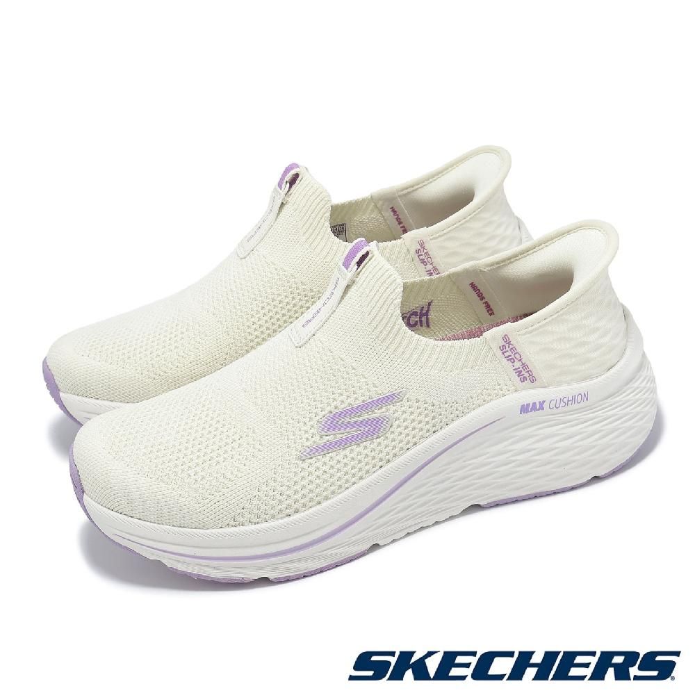 SKECHERS 斯凱奇 休閒鞋 Max Cushioning Elite 2 Eternal Slip-Ins 女鞋 套入式 129611OFWT