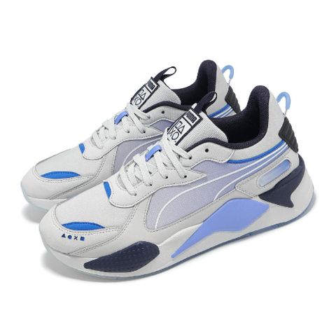 PUMA 彪馬 x Playstation RS-X 休閒鞋 男鞋 灰 藍 黑 聯名 運動鞋 39631101