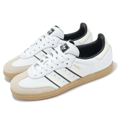 ADIDAS 愛迪達 休閒鞋 Samba OG 男鞋 女鞋 白 黑 膠底 復古 德訓鞋 情侶鞋 愛迪達 ID1480