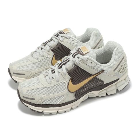 NIKE 耐吉 休閒鞋 Wmns Zoom Vomero 5 JD 女鞋 男鞋 米白 棕 緩衝 復古 情侶鞋 HM9657-001