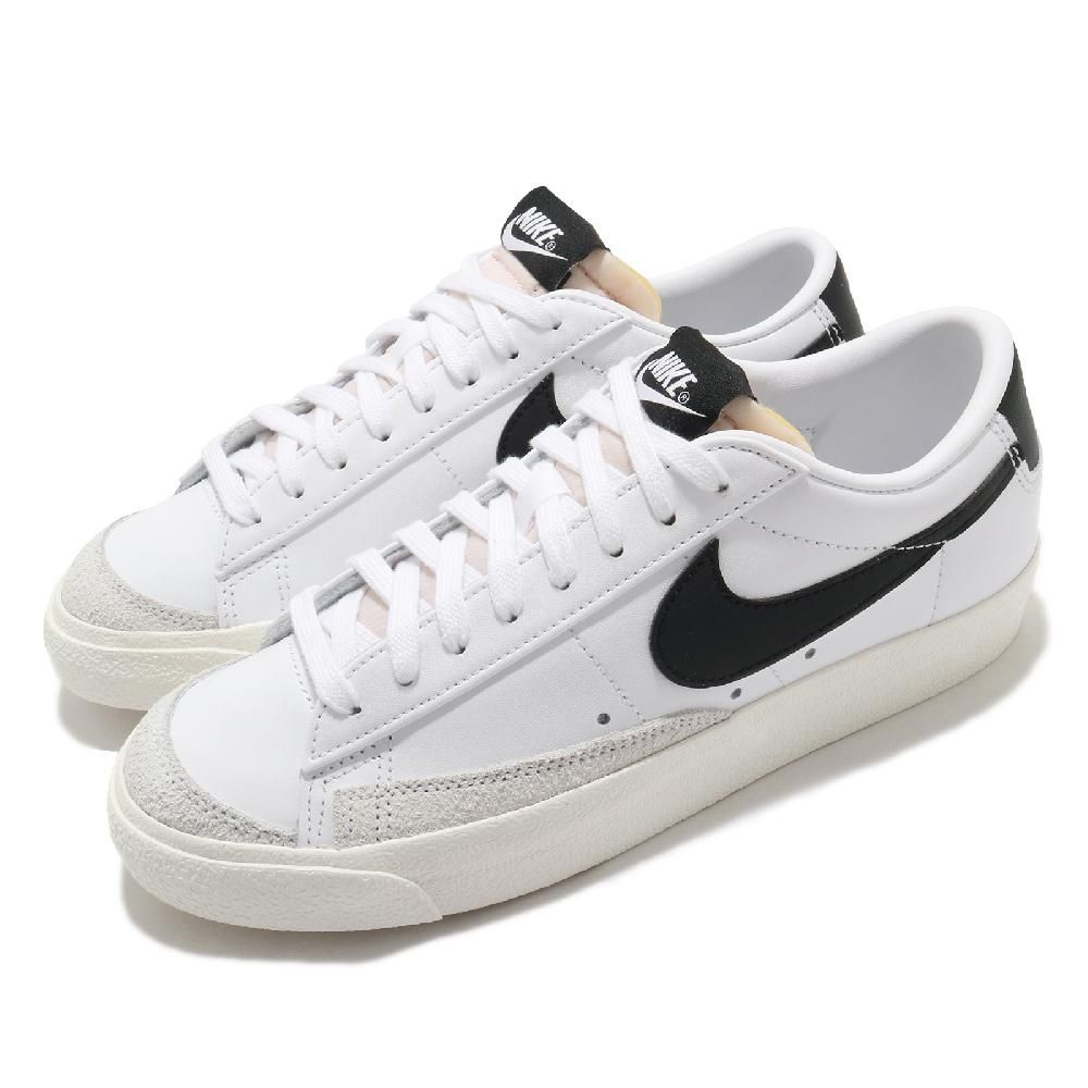 NIKE 耐吉 休閒鞋 Wmns Blazer Low 77 女鞋 白 黑 小白鞋 百搭 低筒 DC4769-102