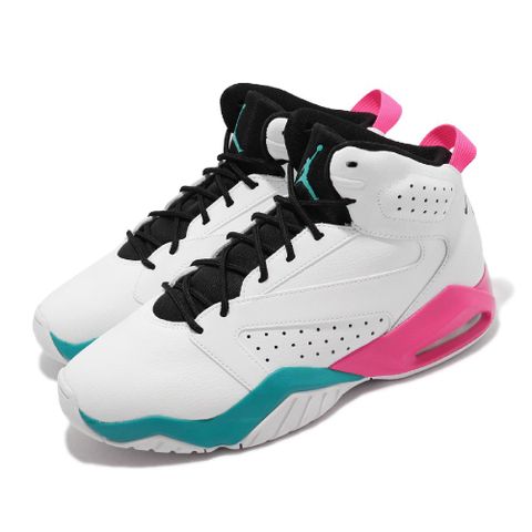NIKE 耐吉 休閒鞋 Jordan Lift Off 男鞋 白 黑 粉 喬丹 氣墊 避震 皮革 運動鞋 AR4430-105