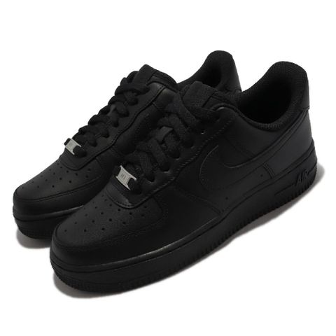 NIKE 耐吉 休閒鞋 Wmns Air Force 1 07 女鞋 基本款 黑 全黑 經典 復古 DD8959-001