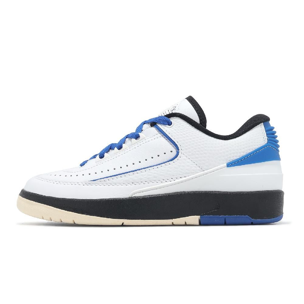 NIKE 耐吉 休閒鞋 Wmns Air Jordan 2 Retro Low 女鞋 白 藍 AJ2 Varsity Royal DX4401-104