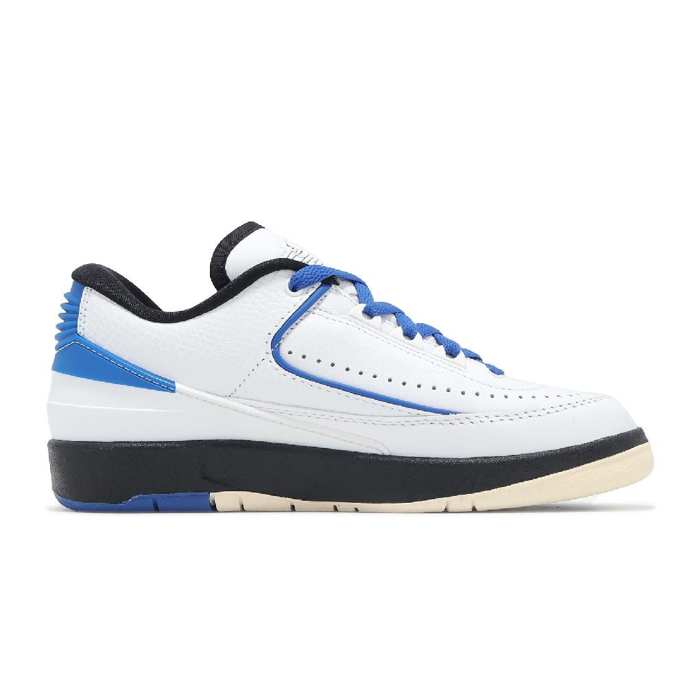 NIKE 耐吉 休閒鞋 Wmns Air Jordan 2 Retro Low 女鞋 白 藍 AJ2 Varsity Royal DX4401-104