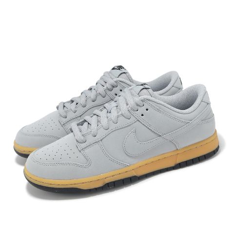 NIKE 耐吉 休閒鞋 Dunk Low Retro SE 男鞋 狼灰 橡皮黃 黑 低筒 皮革 HQ1932-001