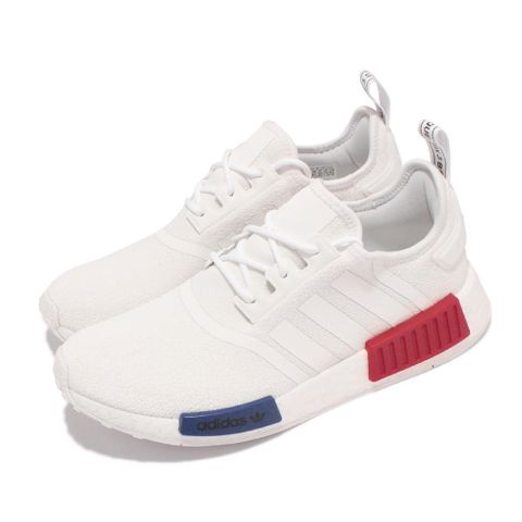 ADIDAS 愛迪達 休閒鞋 NMD R1 男鞋 女鞋 白藍紅 OG BOOST 針織鞋面 三葉草 愛迪達 GZ7925