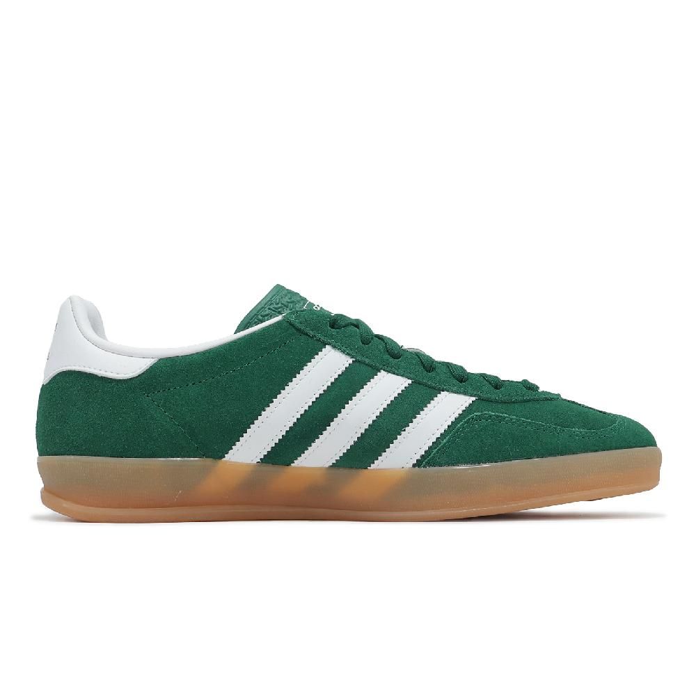 ADIDAS 愛迪達 德訓鞋 Gazelle Indoor 男鞋 女鞋 綠 白 復古 麂皮 休閒鞋 愛迪達 JI2062