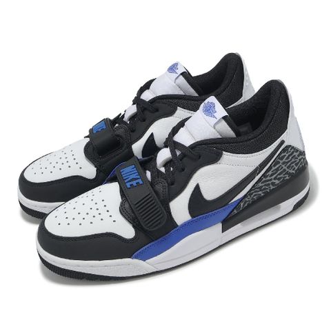 NIKE 耐吉 休閒鞋 Air Jordan Legacy 312 Low 男鞋 黑 藍 爆裂紋 低筒 復古 喬丹 CD7069-114