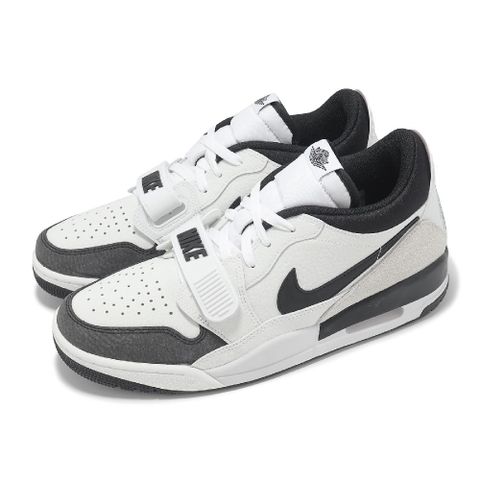 NIKE 耐吉 休閒鞋 Air Jordan Legacy 312 Low 男鞋 白 黑 灰 低筒 魔鬼氈 HV1811-101