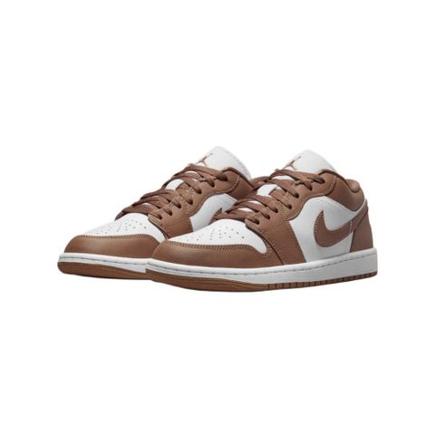 NIKE 耐吉 Air Jordan 1 Low Archaeo Brown 白棕 AJ1 舒適 百搭 休閒鞋 女鞋 DC0774-202