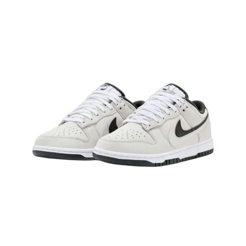 NIKE 耐吉 Dunk Low 85 黑灰白 雙勾麂皮 經典 柔軟 舒適 休閒鞋 女鞋 HV1800-101