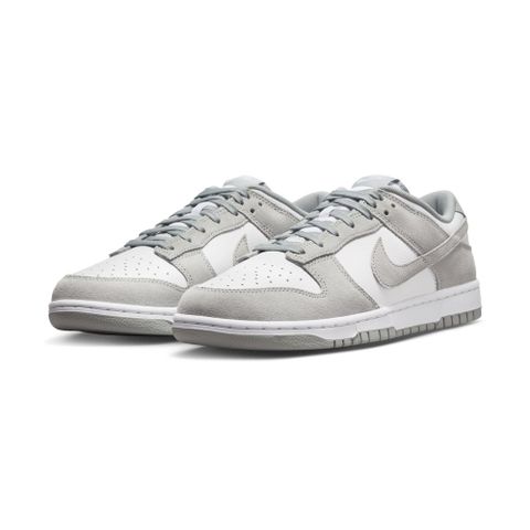 NIKE 耐吉 Dunk Low Light Pumice 岩灰白 經典 皮革 撞色 休閒鞋 男鞋 FQ8249-101