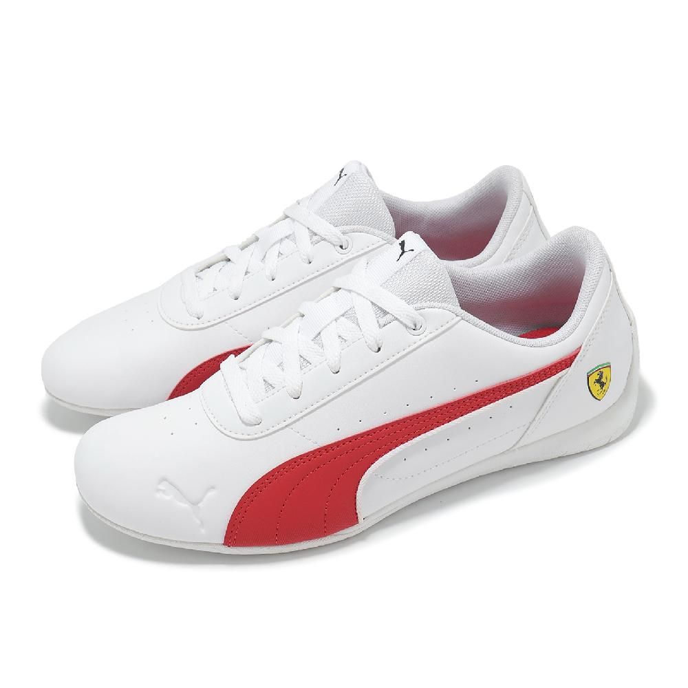 PUMA 彪馬 賽車鞋 Ferrari Neo Cat 男鞋 白 紅 法拉利 休閒鞋 30781202