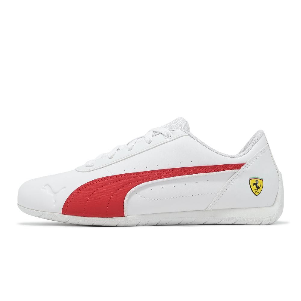 PUMA 彪馬 賽車鞋 Ferrari Neo Cat 男鞋 白 紅 法拉利 休閒鞋 30781202