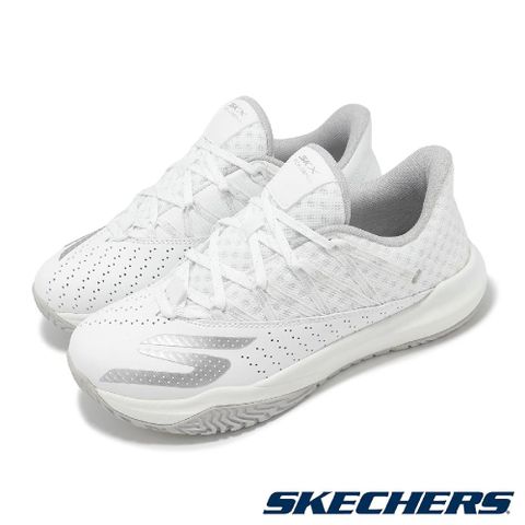 SKECHERS 斯凱奇 匹克球鞋 Viper Court Rally 女鞋 白 灰 緩衝 支撐 休閒鞋 運動鞋 172110WHT